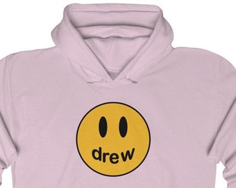 drew sweatshirt pink