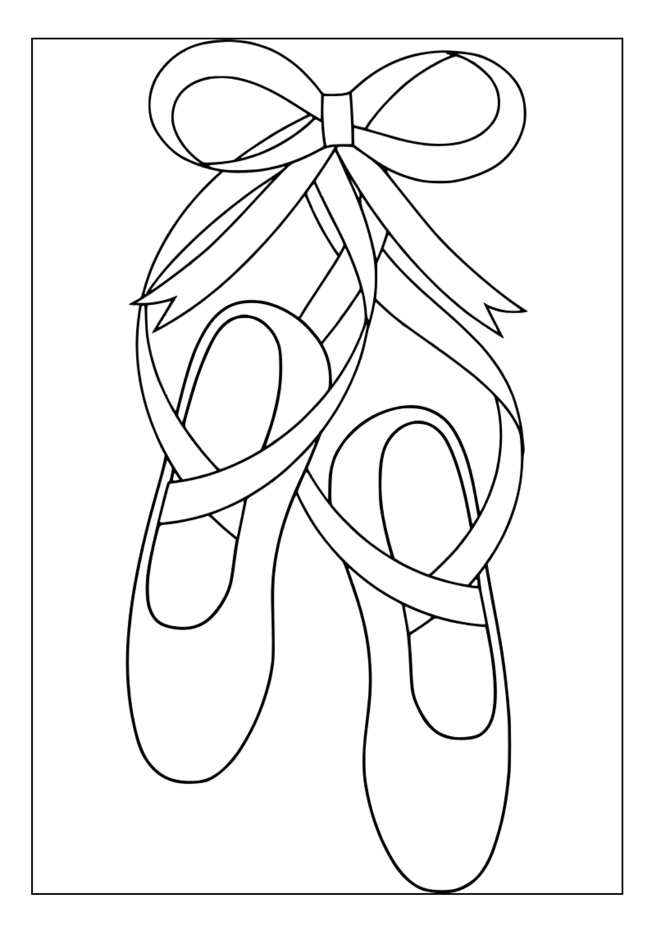 Printable Ballerina Coloring Pages for Kids and Adults 70 - Etsy