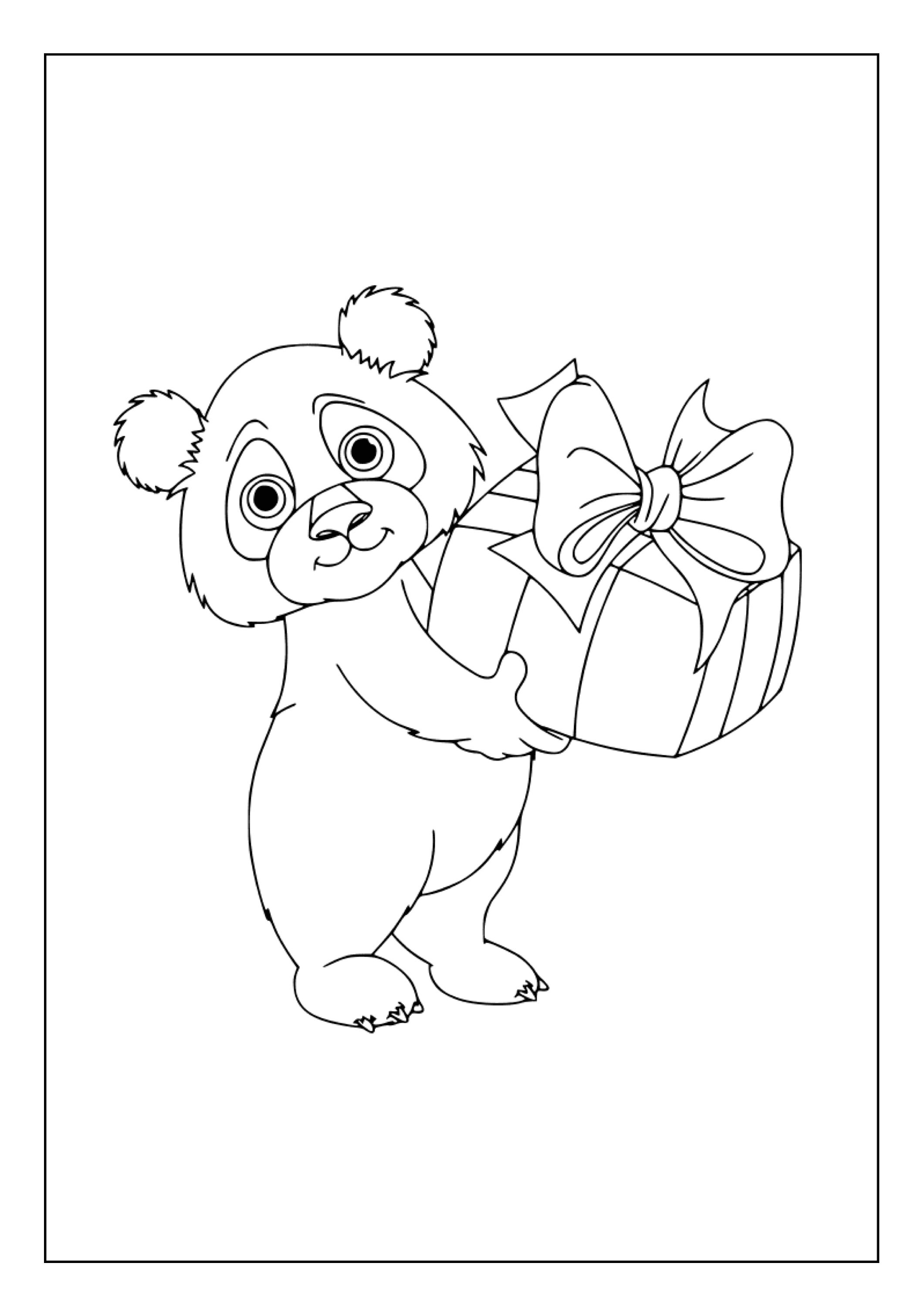 Printable Panda Coloring Pages for Kids and Adults 90 Pages Instant ...