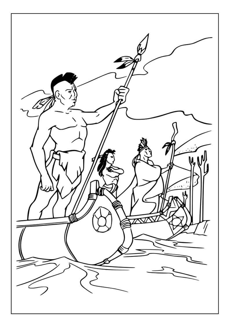 native-americans-coloring-pages-for-kids-adults-100-pages-instant