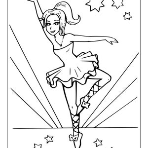 Printable Dancing Coloring Pages for Kids and Adults | 100 Pages ...
