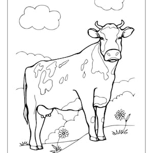 Printable Pets Coloring Pages for Kids and Adults | 90 Pages | Instant ...