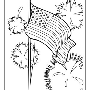 Printable Patriotic Coloring Pages for Kids and Adults | 100 Pages ...