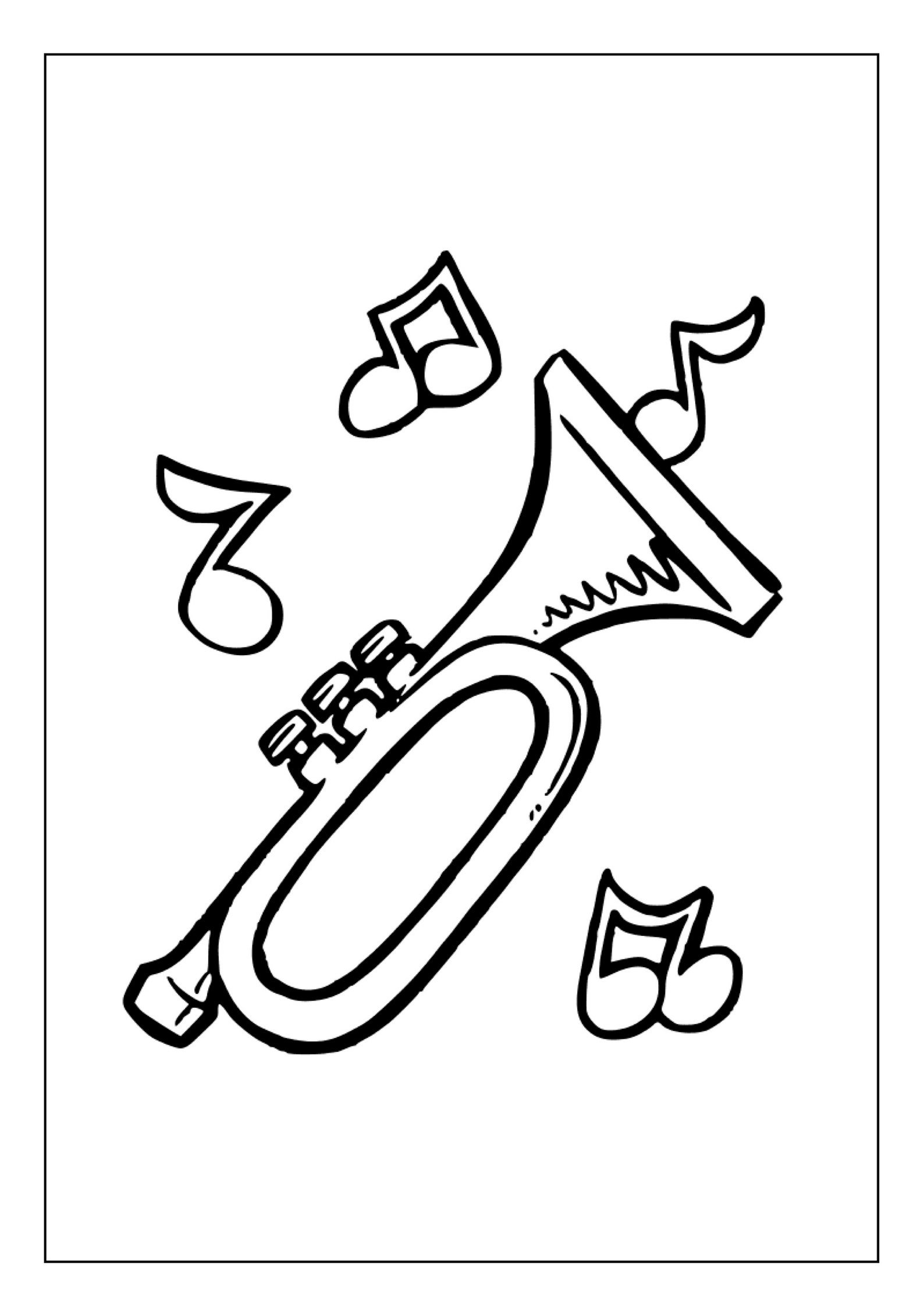 Printable Music Notes Coloring Pages for Kids and Adults | 80 Pages