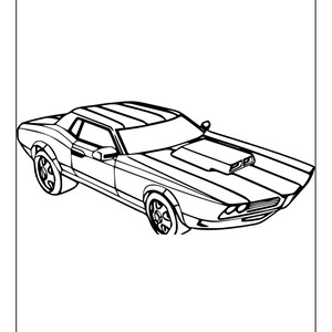 Printable Racing Cars Coloring Pages for Kids & Adults | 75 Pages