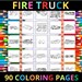 Printable Fire Truck Coloring Pages for Kids and Adults | 90 Pages ...