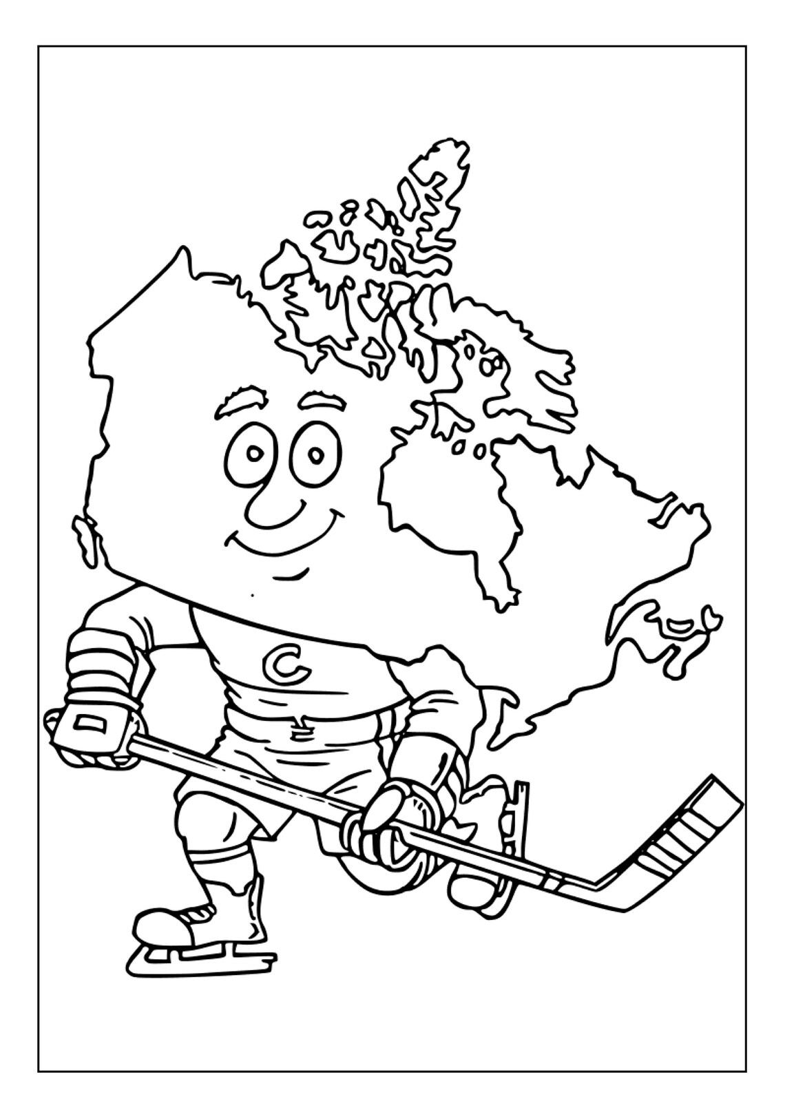 Printable Canada Coloring Pages for Kids & Adults 60 Pages