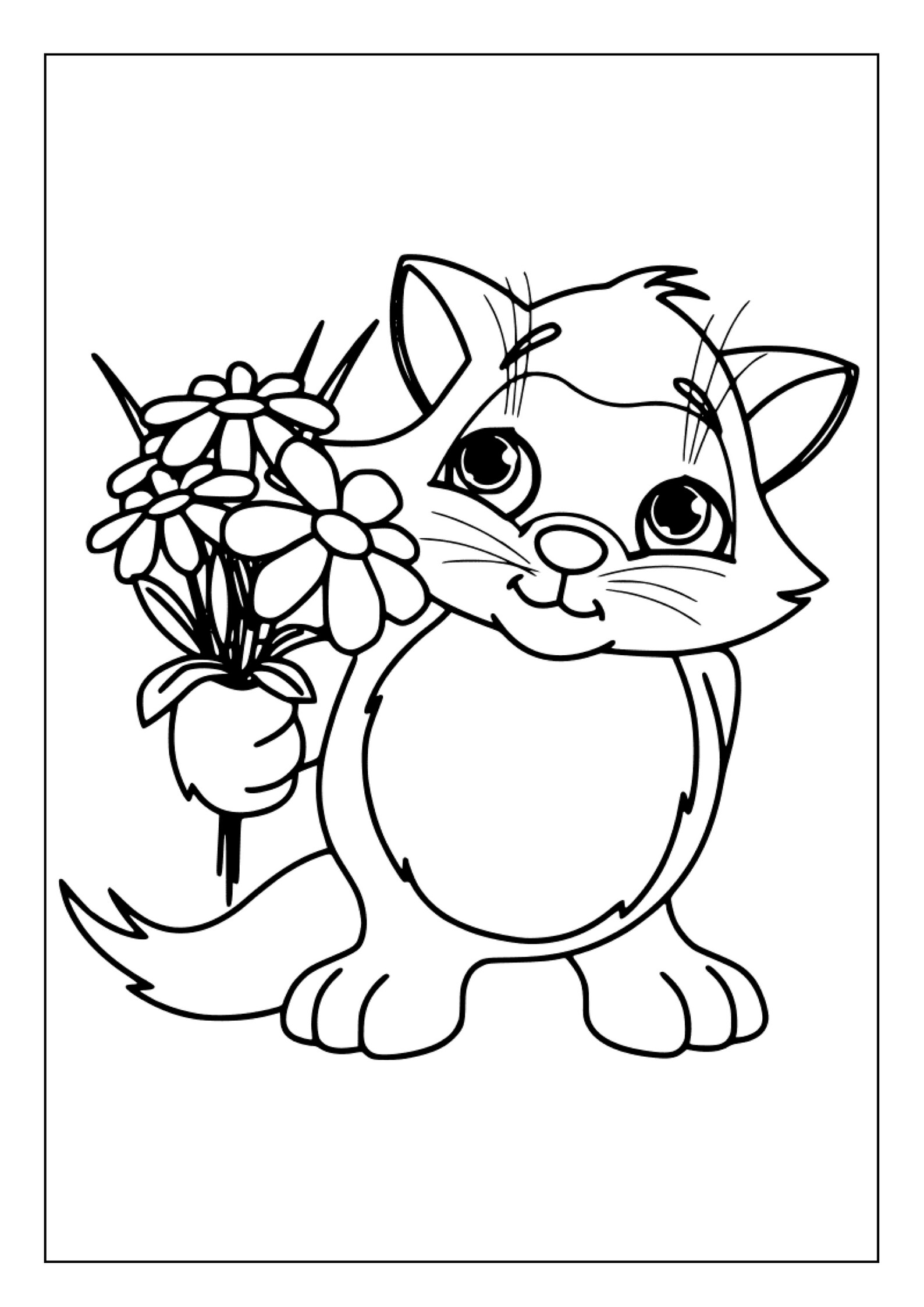 Printable Spring Flowers Coloring Pages for Kids & Adults | 80 Pages ...