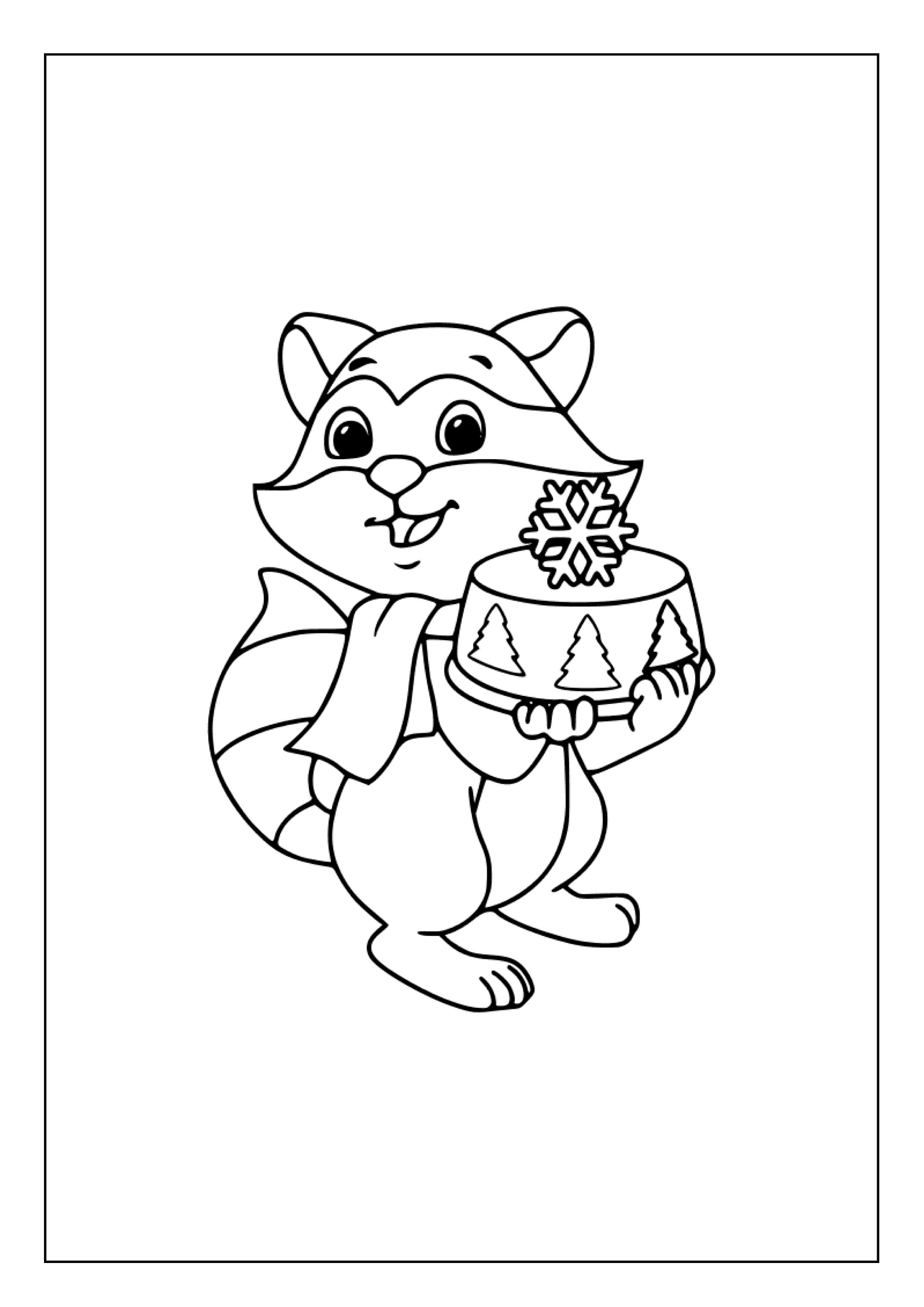 Printable Raccoon Coloring Pages for Kids &amp; Adults 40 Pages Instant ...