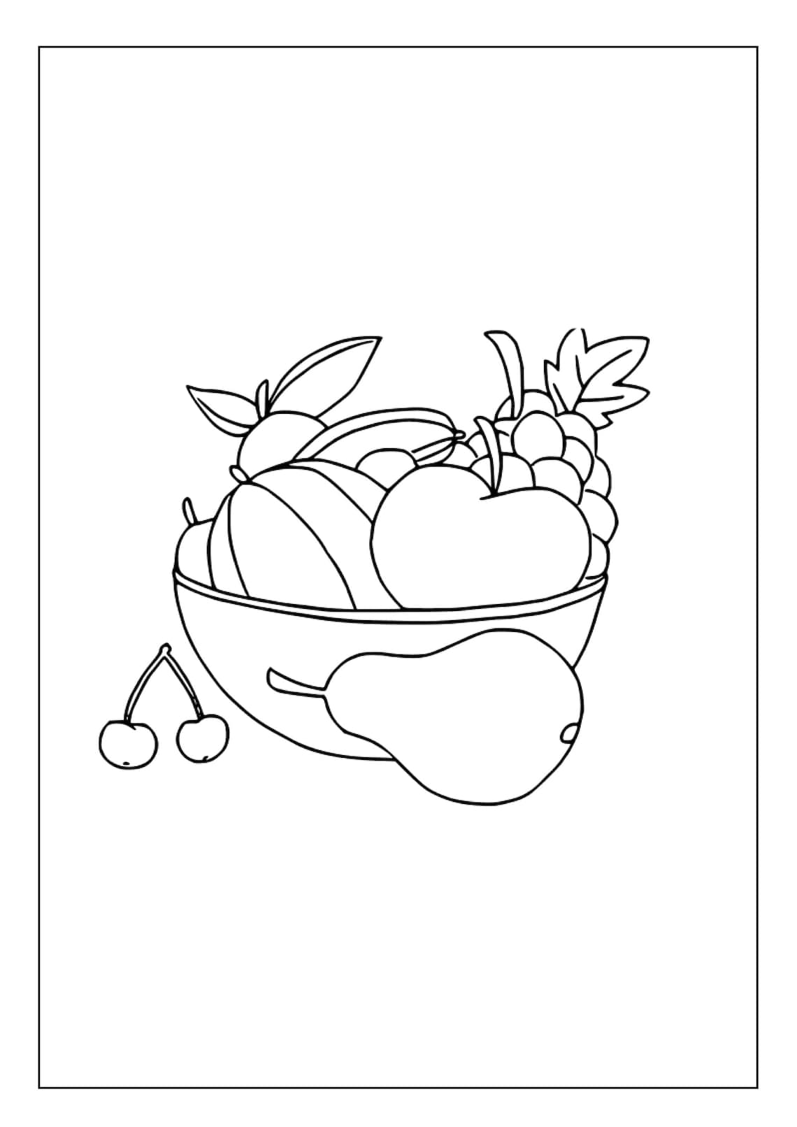 Printable Apple Coloring Pages for Kids and Adults | 100 Pages ...