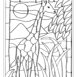 Printable Mosaic Coloring Pages for Kids and Adults | 90 Pages | Instant Digital Download ...