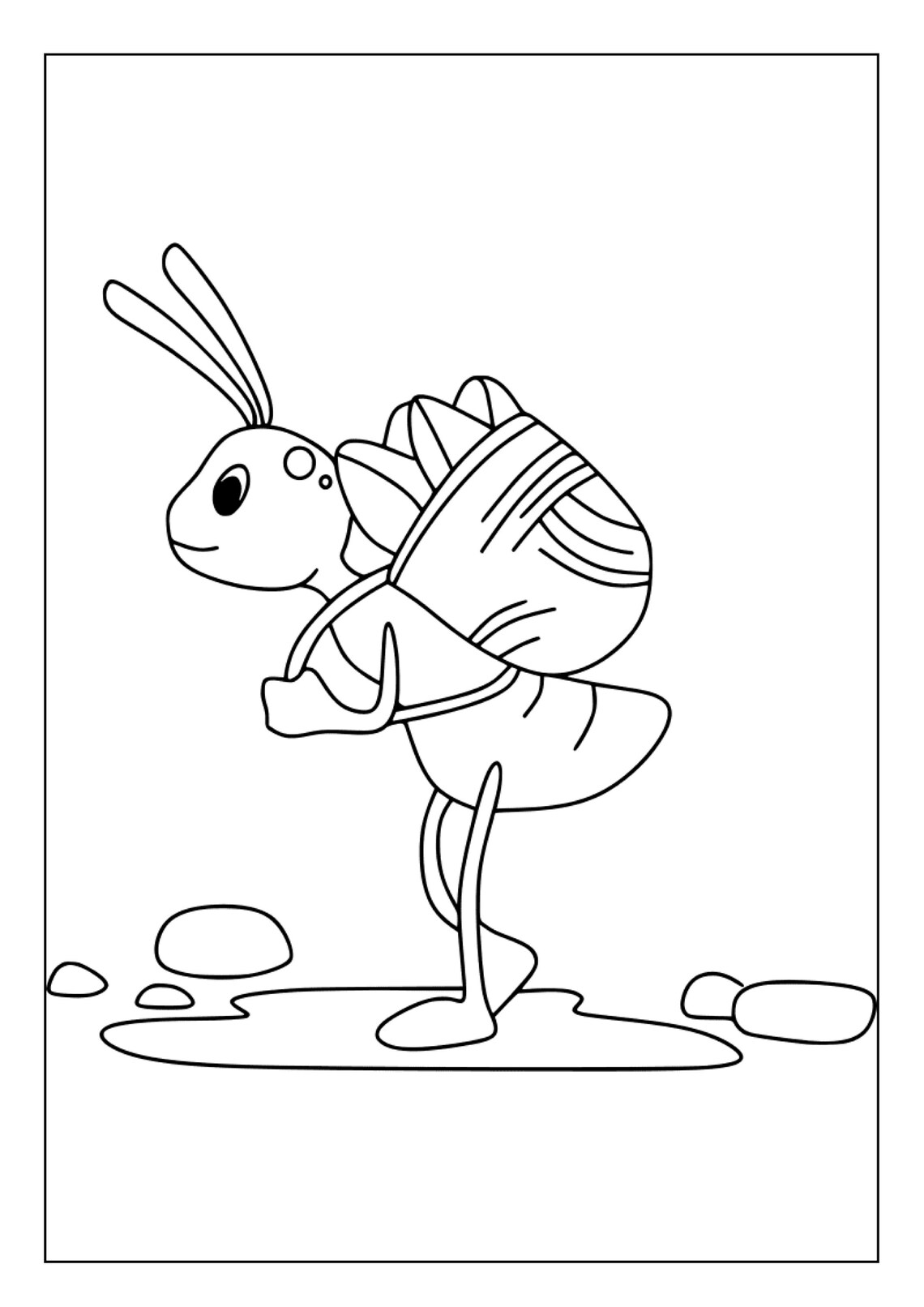 Printable Ants Coloring Pages for Kids Adults 50 Pages Instant
