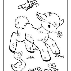 Printable Pets Coloring Pages for Kids and Adults | 90 Pages | Instant ...