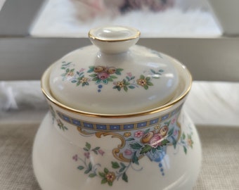 Royal Doulton The Romance Collection Juliet Zuckerdose Vintage Mitte des Jahrhunderts