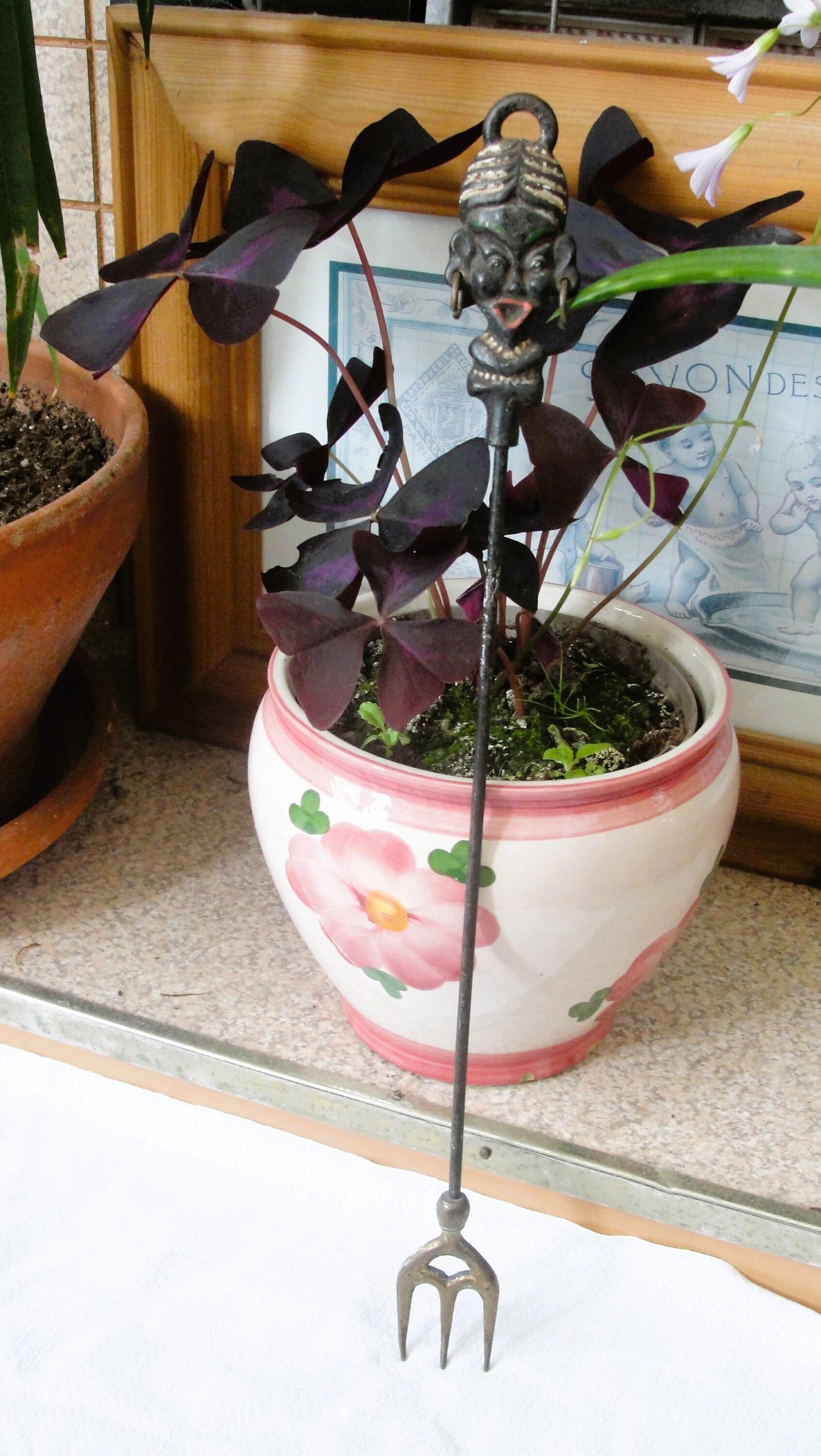 Vintage Wrought Iron Barbecue/ Fireplace Pitchfork With Etsy