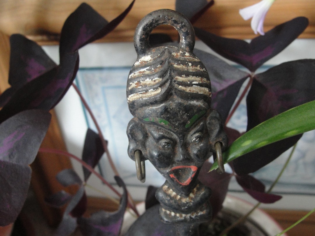 Vintage Wrought Iron Barbecue/ Fireplace Pitchfork With Etsy