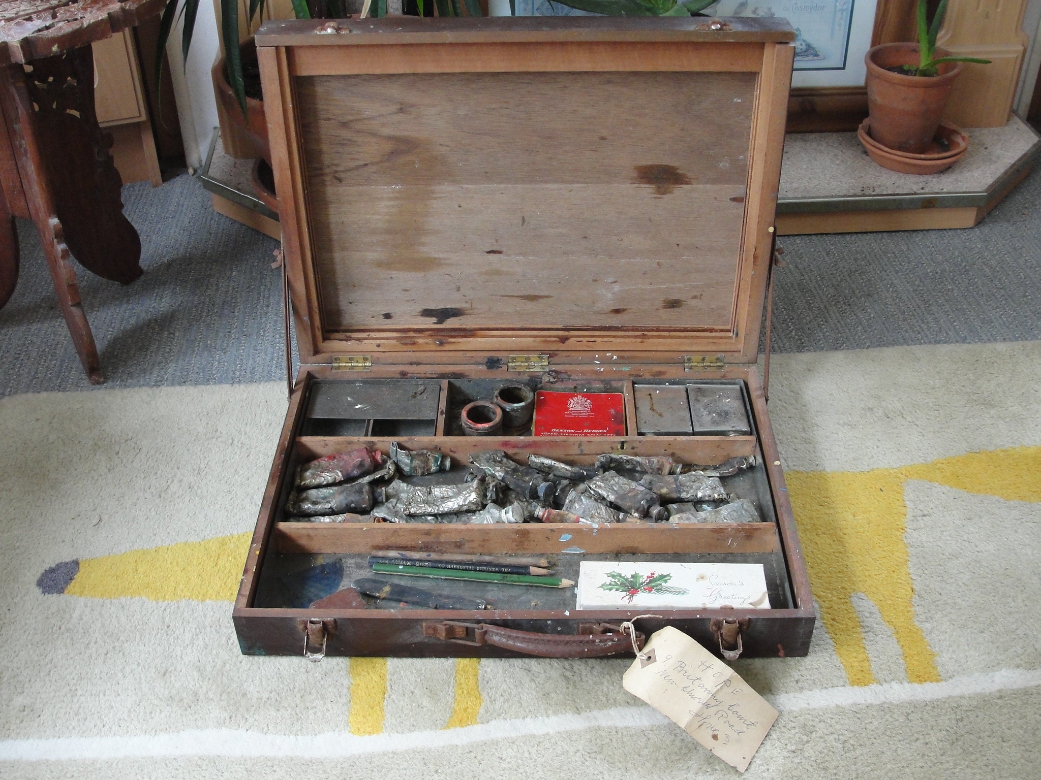 Wooden Box with Rope Handles – taylorsvillecrate