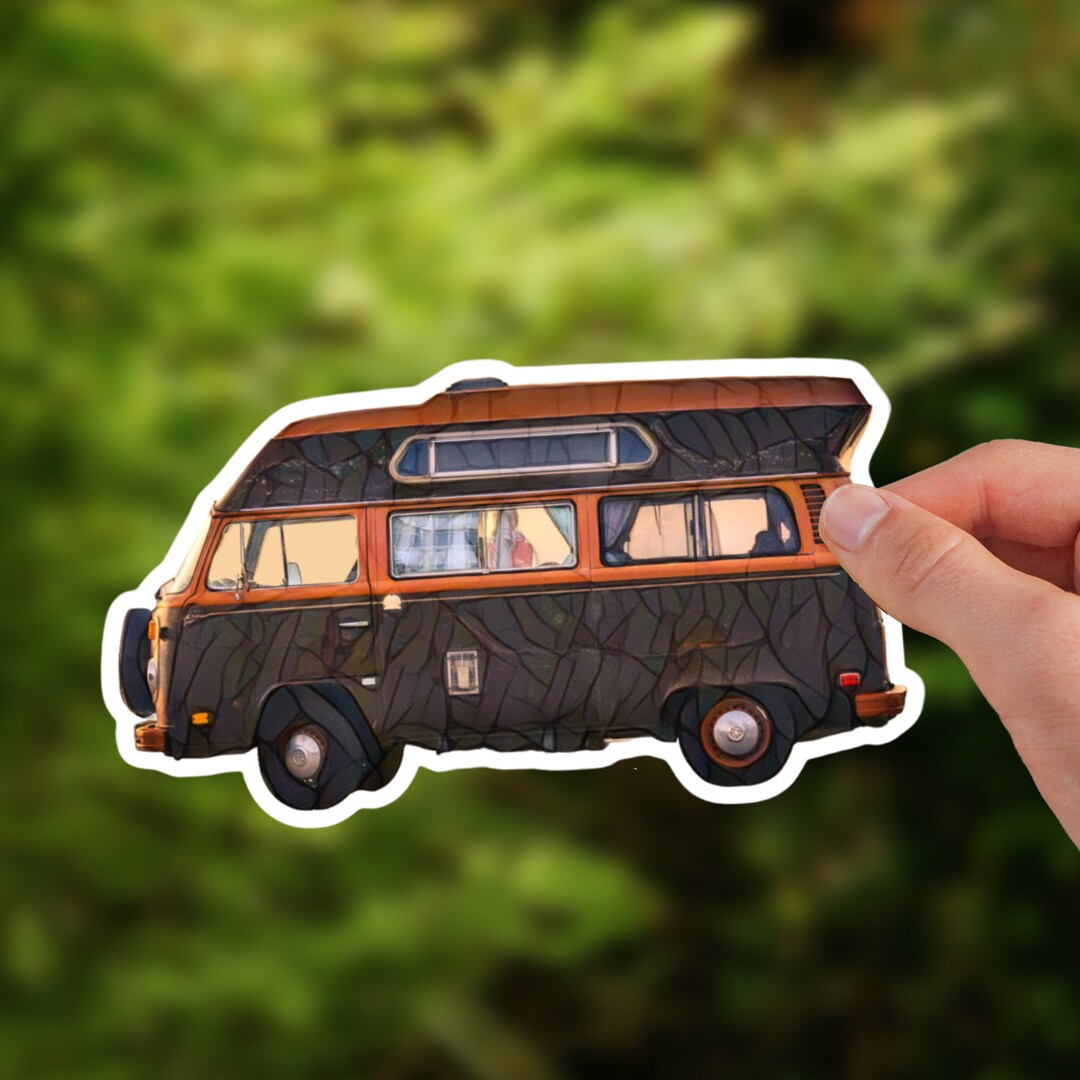 Camper Sticker | Road Trip Gift | Van Life Sticker | Camping Sticker ...
