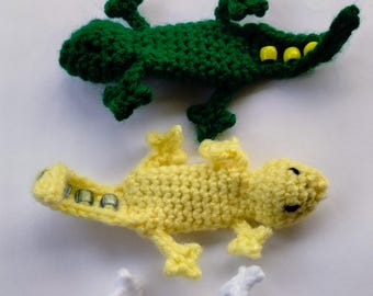 Crochet Fidget Lizard