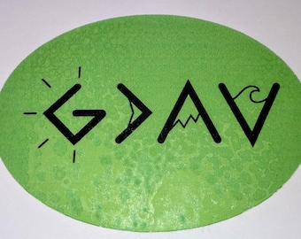 God Is Greater Than the Highs and Lows Sticker
