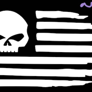 HARLEY DAVIDSON American flag sticker decal vinyl motorcycle love