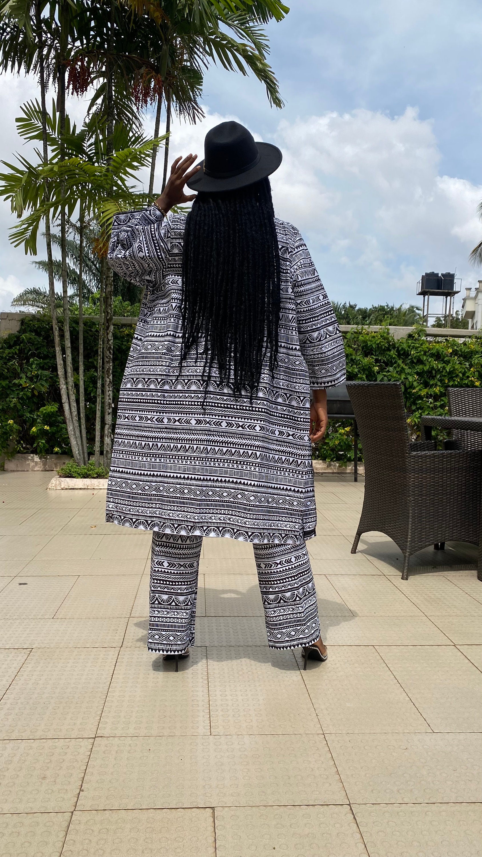 Atara Kimono Pants Set main image 1