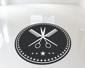 Custom Floor Graphic - Circle Floor Sticker - Grip Sticker - Logo Floor Graphic - Logo Sticker