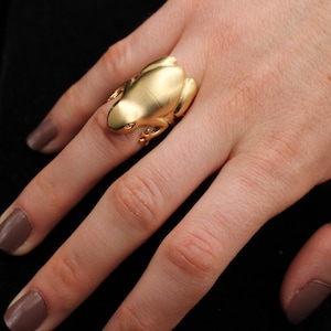 Frog Ring - Gold Jewelry