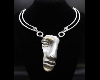 Face Necklace — Ancient Greek Design