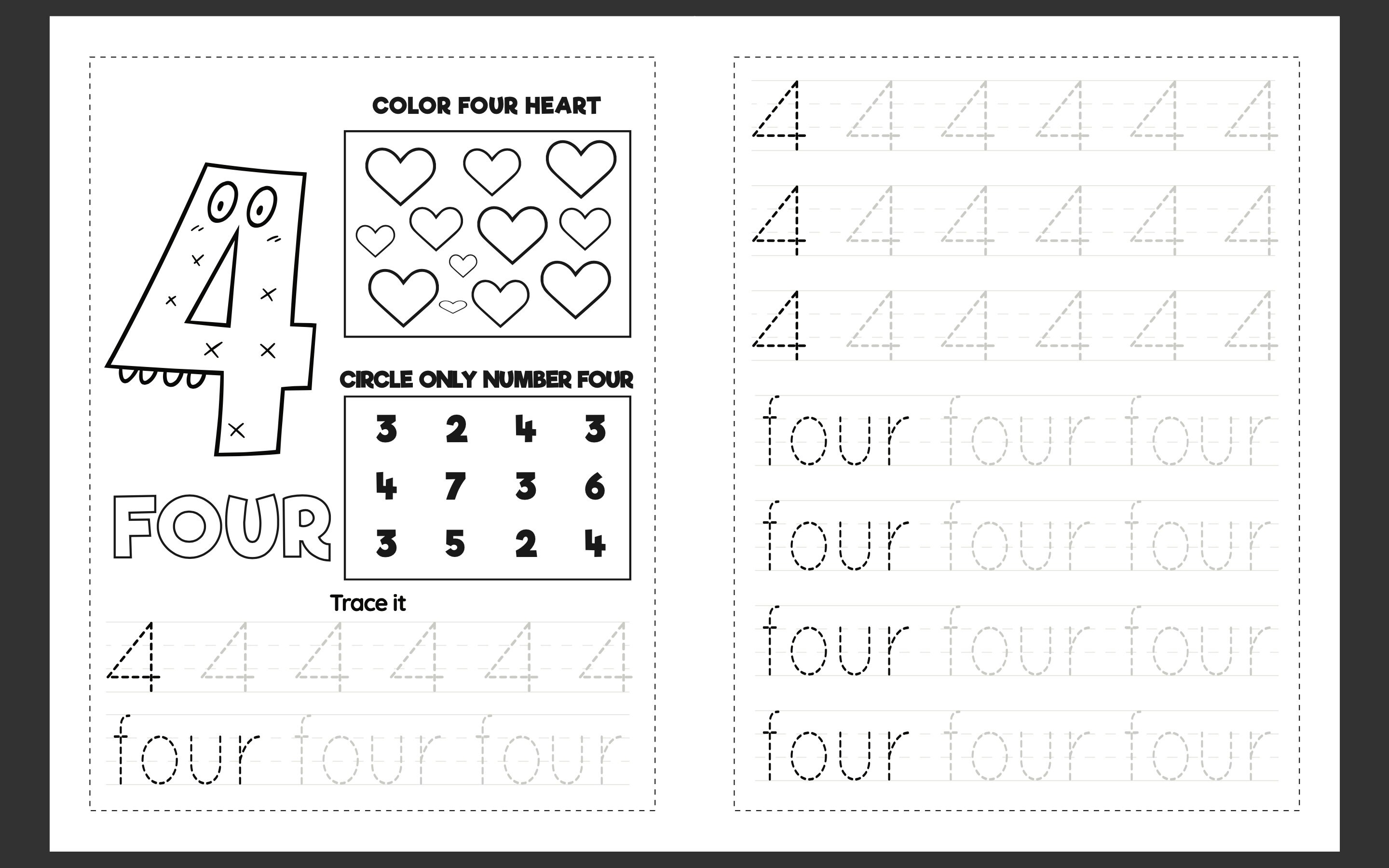Number Writing Printables/ Handwriting Worksheets/ ABC Writing - Etsy
