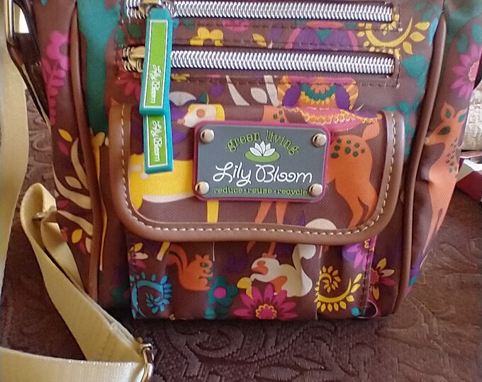 Lily Bloom Green Living Crossbody New Etsy