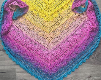 Sjaal met subtiele golven