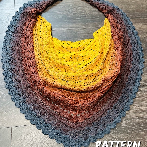 Pattern Spring Ray Shawl