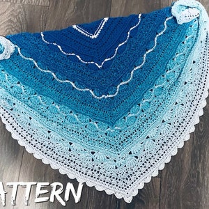 Pattern Subtle Waves Shawl