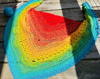 Patroon Daytime Moon-sjaal