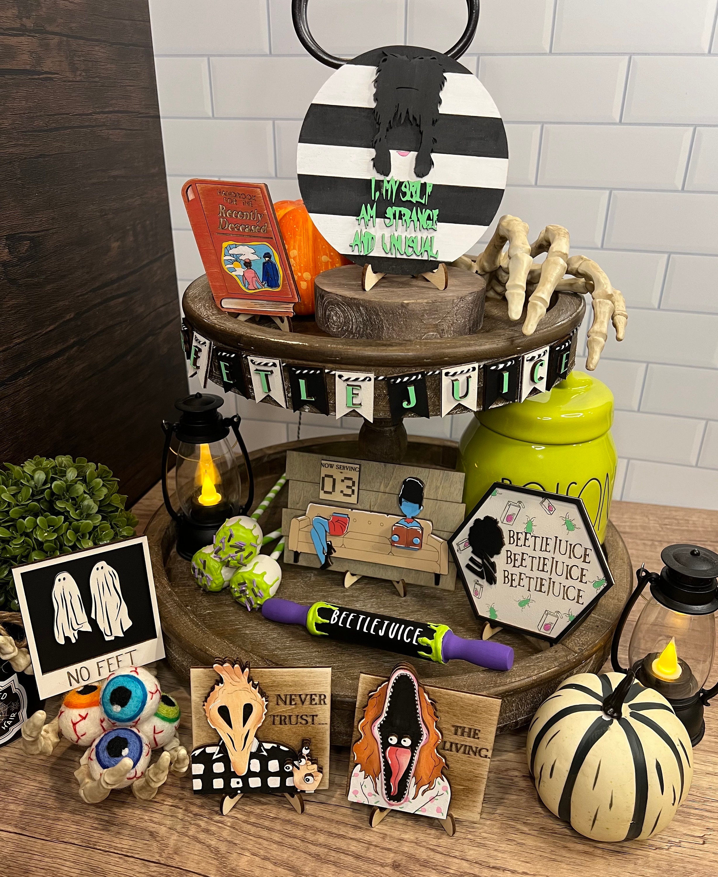 Beetlejuice halloween decorations discount