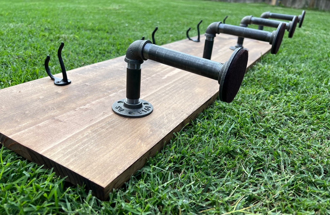 Helmet Rack, Motorcycle Helmet Rack, Bike Helmet Rack, Coat Hanger Rack ...