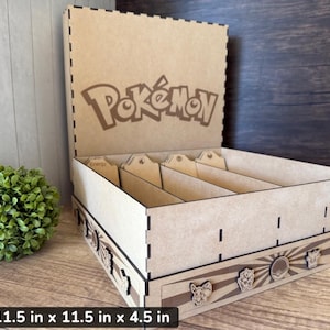Premium Card Storage Solution - Durable & Eye-catching Design, Card Storage Box, Trading Card Game, Storage Solution