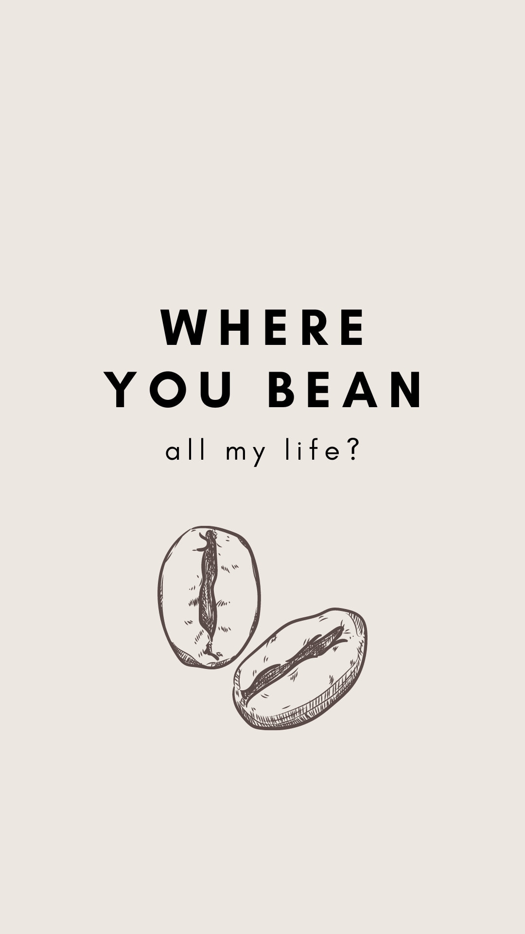 Minimalistic Coffee Phone Wallpaper - Etsy