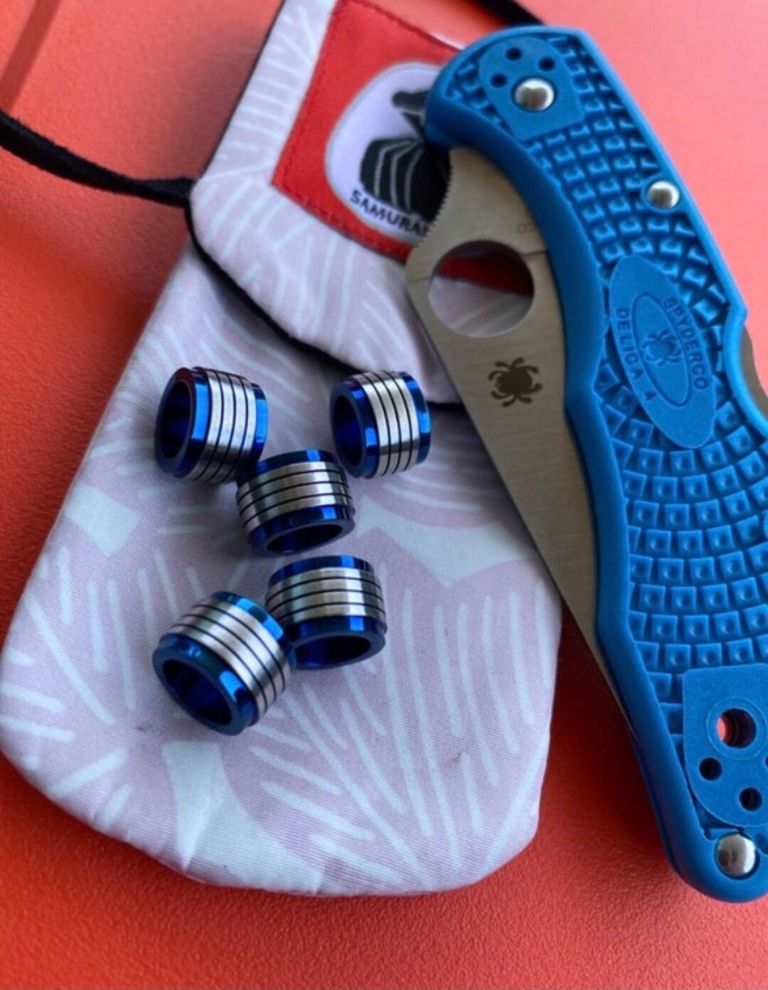 Knife Lanyard Bead Paracord Bead / Paracord Addon / Anodized Etsy