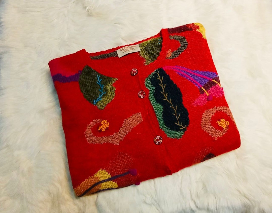 100 Baby Alpaca Sweater Handmade Baby Alpaca Sweater Hand Etsy