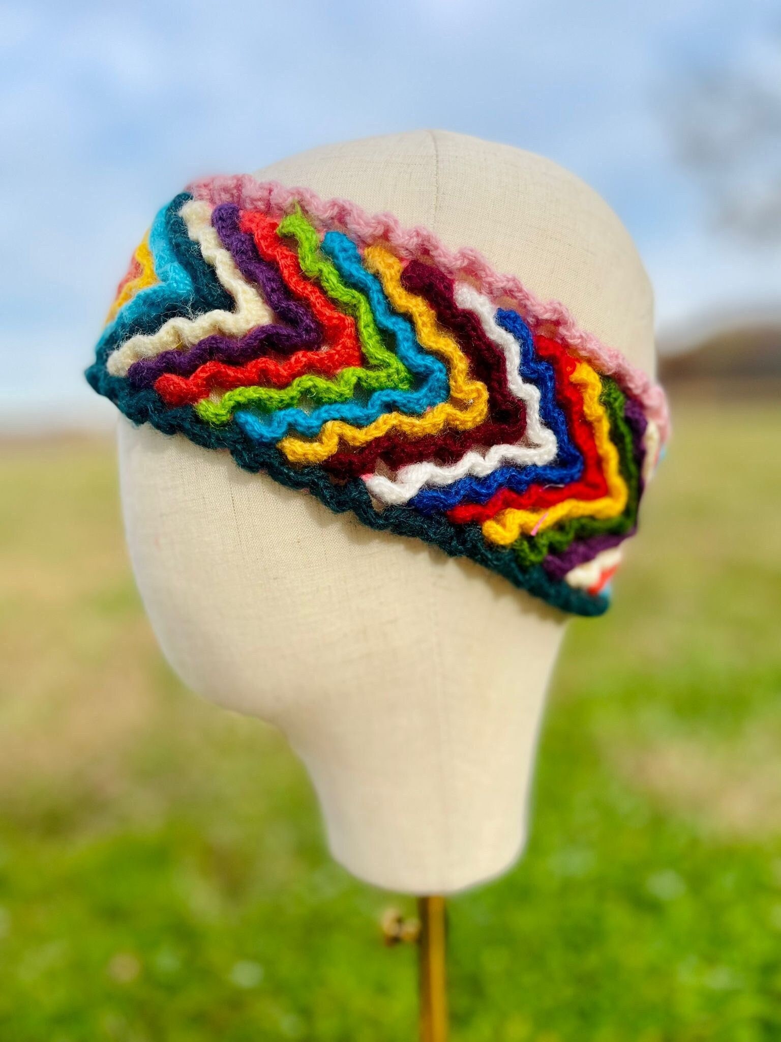 Andean Handmade Wool Headbands | Winter Headband - Etsy 