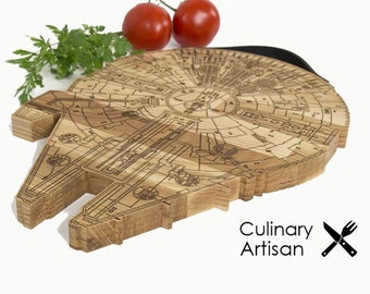 Millennium Falcon Cutting Board