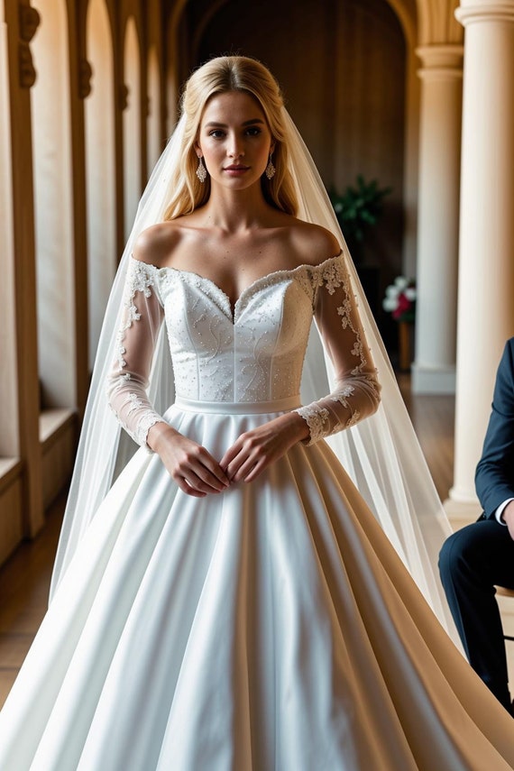 off the shoulder wedding dress sewing patterns The Sagittaria Dress - Free Sewing Pattern