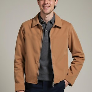 Herren Jacke Schnittmuster, Westernjacke, Shirt Jacke Schnittmuster für Herren, Wolljacke, Schnittmuster Herren, Herren Größe 35 bis 56 XS bis 4XL Bild 2