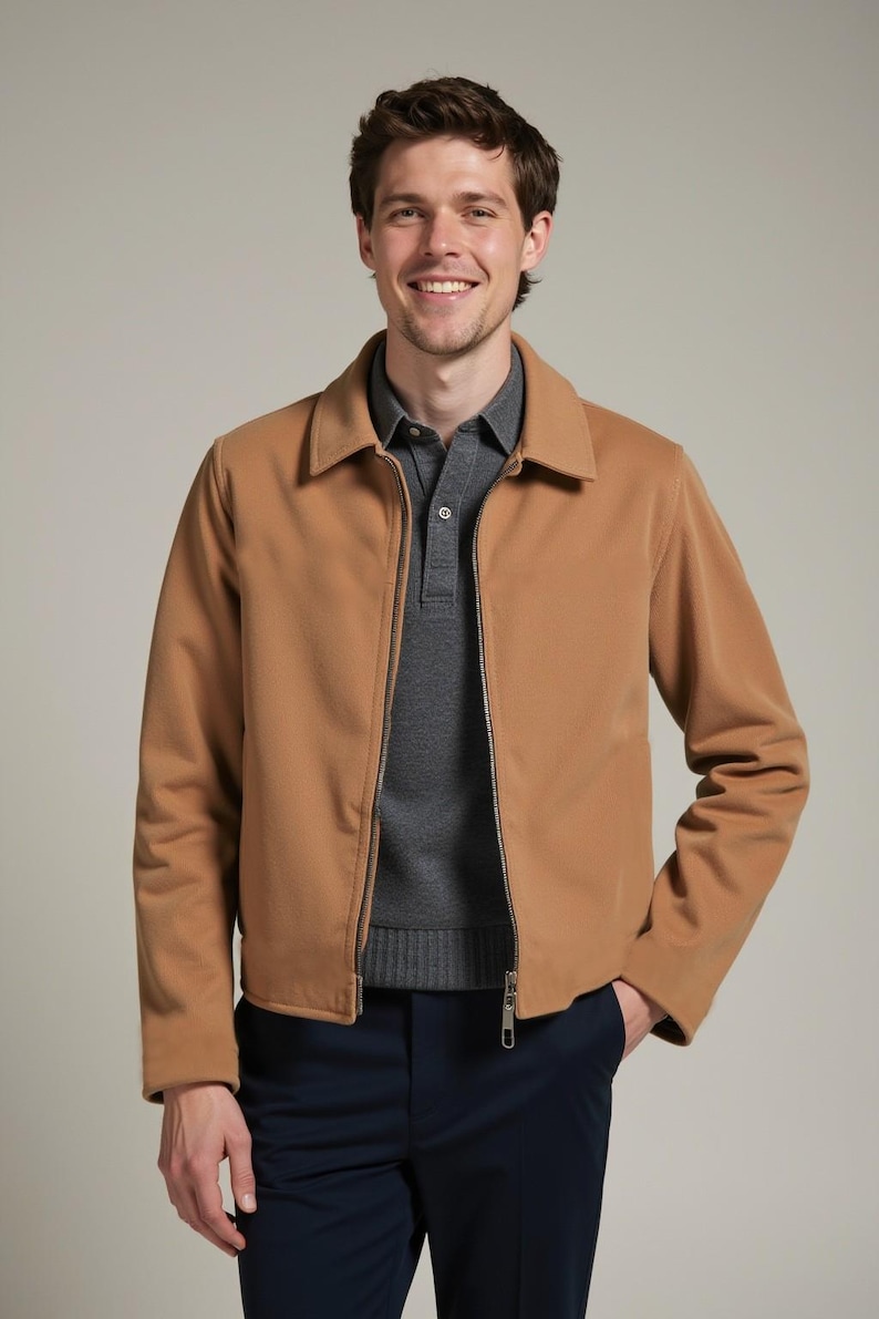 Herren Jacke Schnittmuster, Westernjacke, Shirt Jacke Schnittmuster für Herren, Wolljacke, Schnittmuster Herren, Herren Größe 35 bis 56 XS bis 4XL Bild 2