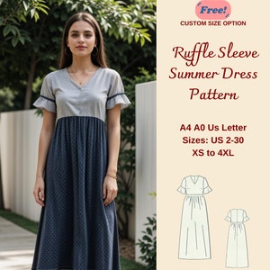 Ruffle Sleeve - Etsy