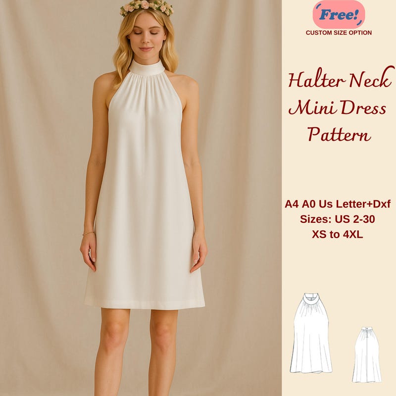 Dress Pattern Bridal Mini - Etsy