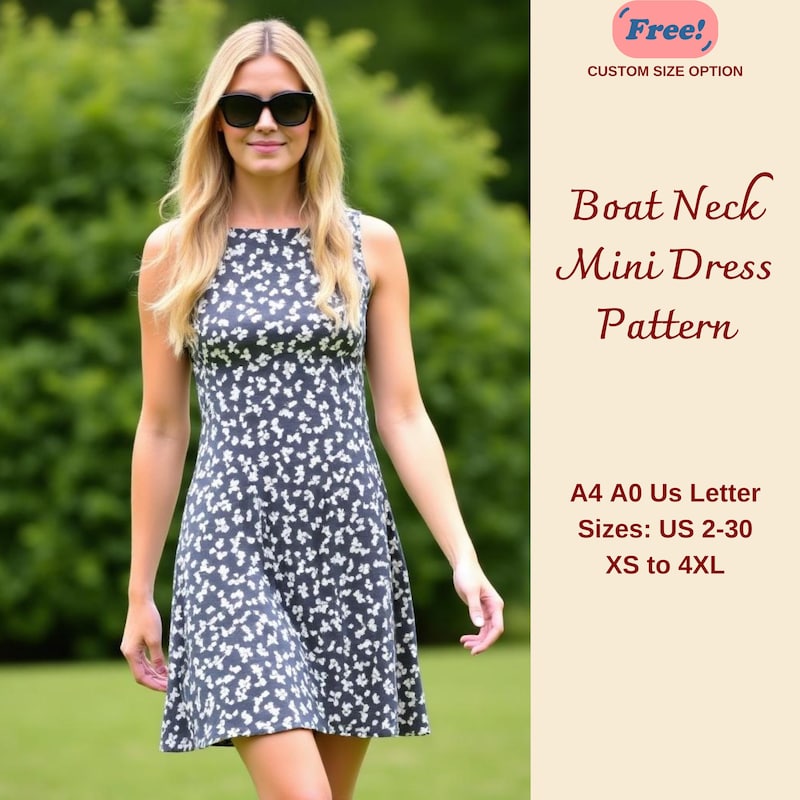 A Line Dress Pattern - Etsy