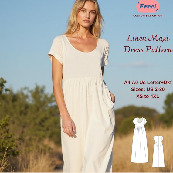 maxi dress empire waist pattern Sew Can Do: Melly Sews Empire Waist Maxi Dress Pattern Review